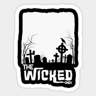 Wicked Graveyard (I) Sticker